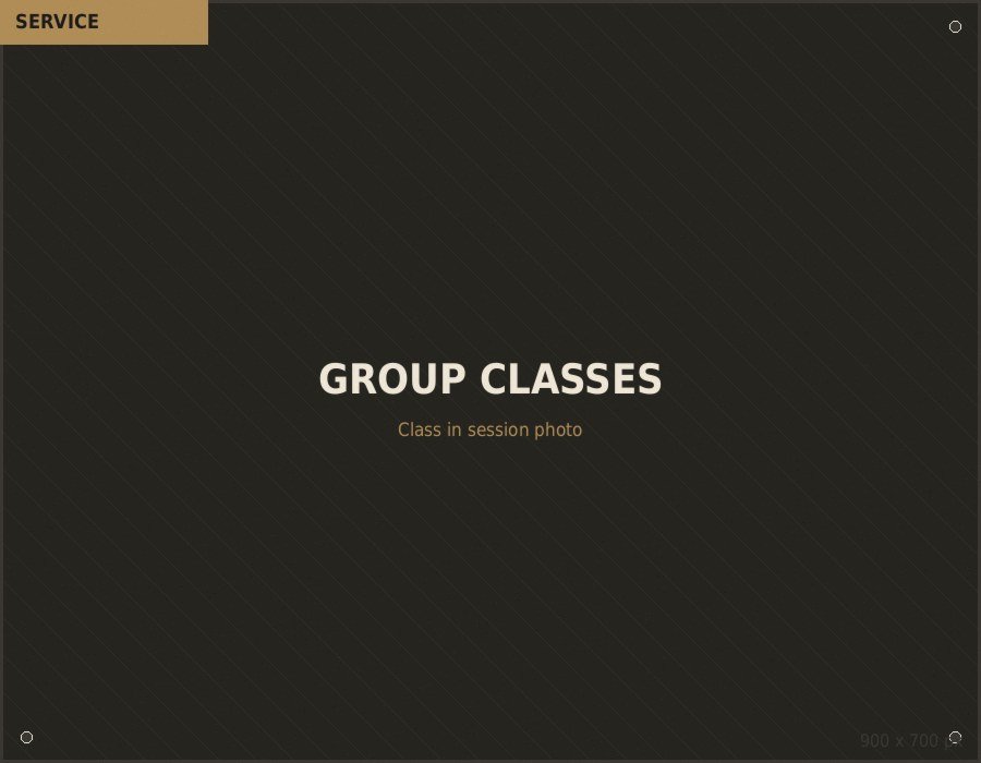 Group class in session